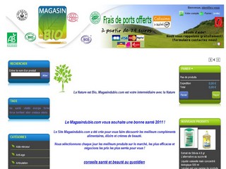 Magasin bio santé en ligne - Magasindubio.com