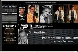 Steeve Gauthiez photographe webmaster spécialisé artistes en tout genres relooking photo et création sites Internet