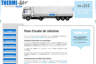 Thermibat.fr - Isolation Thermique Acoustique Ouate Cellulose