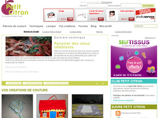 Petit Citron, la couture pour tous - Petitcitron.com