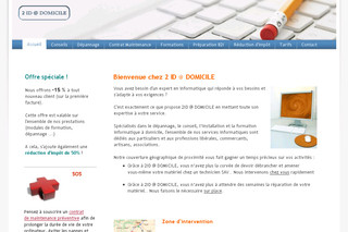 2ID @ Domicile, Initiation et Dépannage Informatique Nîmes et Gard - 2idadomicile.com