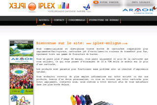 Aperçu visuel du site http://www.iplex-enligne.com