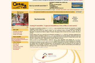 Agence immobiliere Century 21 à Mèze et Sète - Century21-bassindethau.com