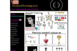 DyancoPiercingLyon - Piercing sur Dyancopiercinglyon.fr