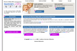 Nanny-city.com - Trouver une Nounou, Nourrice, Baby-sitter, Assistante Maternelle