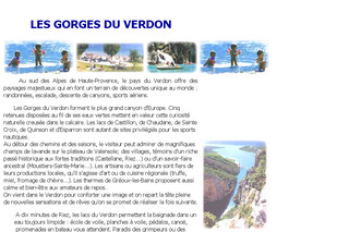 Gite-gorges-verdon.net - Vos vacances dans Les Gorges du Verdon