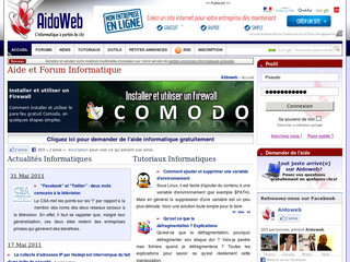 Aidoweb.com - Dépannage et Forum Informatique