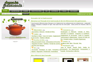 Annuaire Gastronomie - Annuairegastronomie.fr