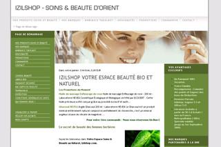 Cosmetique Bio - Izilshop, Soins & Beauté d'Orient - Izilshop.com