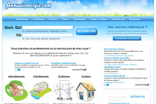 Annuairenergie.com - Annuaire des professionnels en énergies nouvelles