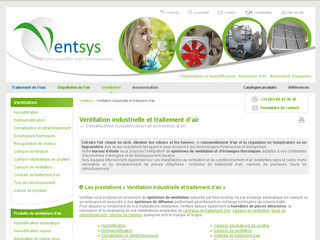 Ventilation.ventsys.net - Ventilation climatisation et humidification