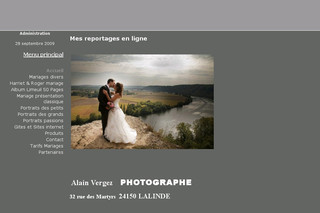 Photosvergez.com - Alain Vergez, Photographe à Bergerac en Dordogne réalise vos photos de mariage et portraits