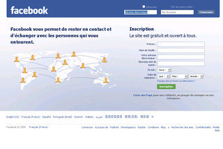 Facebook.com - Facebook est un réseau social qui vous relie à des amis | Bienvenue sur Facebook