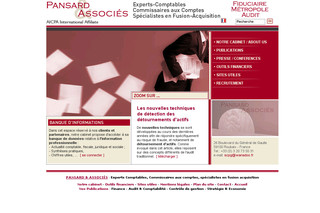 Pansard-associes.com - Cabinet Pansard & Associés, Expert Comptable et Spécialistes en Fusion-Acquisition à Lille