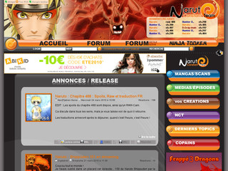 Naruto Consant Team : Actualité, chapitres et épisodes de Naruto
