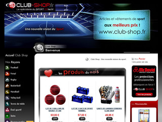 Club-shop.fr - Articles et accessoires pour le sport