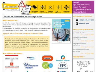Formadi - Conseil et Formation en management - Formadi.com