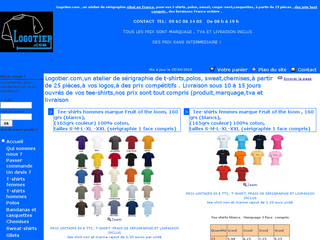 Logotier.com - Impression sur tee-shirts