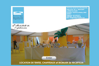 Location chapiteau de réception et tente à Lyon - Prestige-reception.com