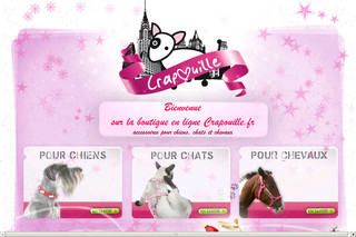 Accessoires pour chiens, chats et chevaux - Crapouille.fr