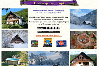 Grangeauxloups.com - Chambre et table d'hôtes en Savoie - Les Saisies