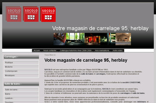 Aperçu visuel du site http://www.socolo.fr