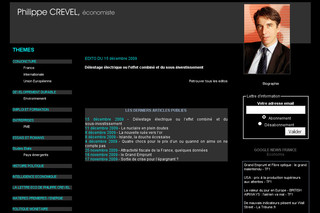 Philippe Crevel - Economie et notes d'actualité