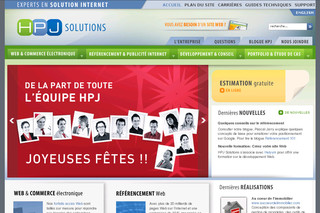 Hpjsolutions.com - Hébergement, design, création, développement et référencement de site Web