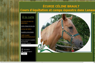 Écurie Céline Brault | Ecuriecelinebrault.com