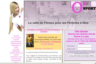 O'Sport Salle de Fitness pour les Femmes à Nice - Osport06.com