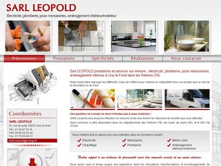 Sarl Leopold - Entreprise générale du bâtiment - Renovation-leopold-78.com