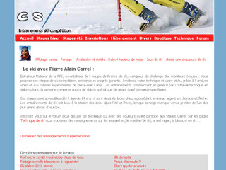Carrelski.com : un site et un forum sur le ski alpin