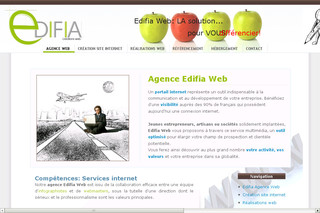 Agence Edifia Web: communication, création site Internet - Rennes (35)