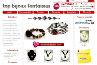 Top-bijou.com : magasin de bijoux fantaisie