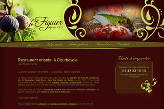 Aperçu visuel du site http://www.restaurant-lefiguier.fr