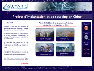 Logistique en Chine avec Asterwind.net