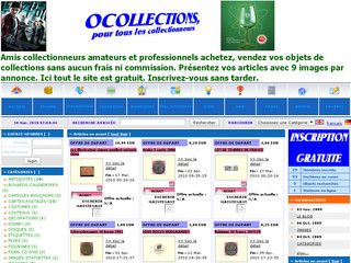 Ocollections, le site gratuit pour collectionneurs - Ocollections.net