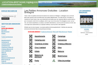 Location en Bretagne - Petites annonces gratuites - Location-bretagne.ramasse-miette.com