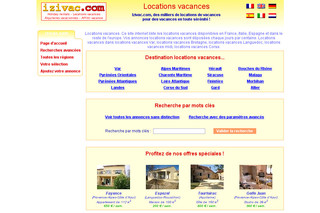 Izivac.com : Locations vacances