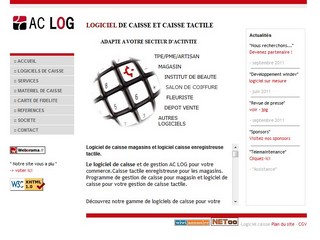 Logiciel de caisse et caisse enregistreuse tactile - Ac-log.fr