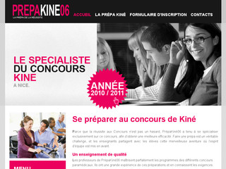 Prépakiné06, le spécialiste du concours kiné sur Nice - Prepakine06.com