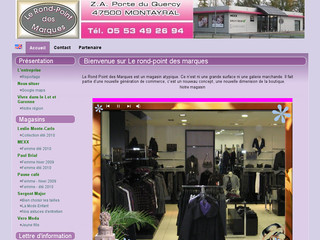 Aperçu visuel du site http://www.vetements-de-marques.org/