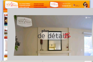 Aperçu visuel du site http://www.solvimo.com