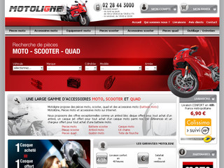 Motoligne.com - Pièces moto sur Internet