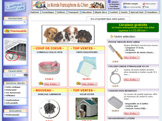 Canishop .com - Accessoires professionnels pour chiens et chats