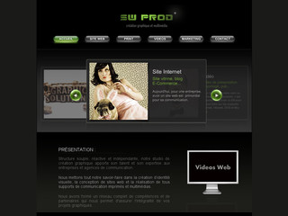 SwProd Créateur de sites Internet - Swprod.com