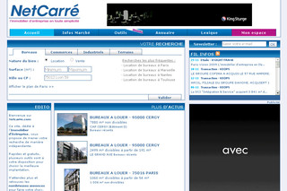 Netcarre - Location de bureaux - Netcarre.com