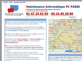 Dépannage Informatique à Domicile : MIPC Paris