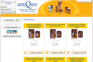 Aperçu visuel du site http://www.amiqure.fr