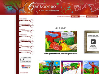 Les Editions Cartooneo - Livres personnalisés pour enfants - Cartooneo.com